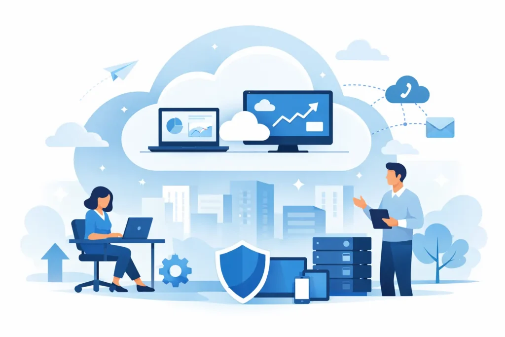 Azure Arbeitsplatzlösungen für Unternehmen