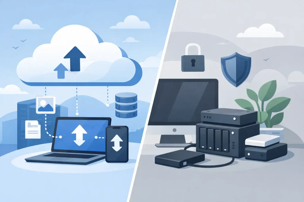 Cloud Backup oder lokales Backup?