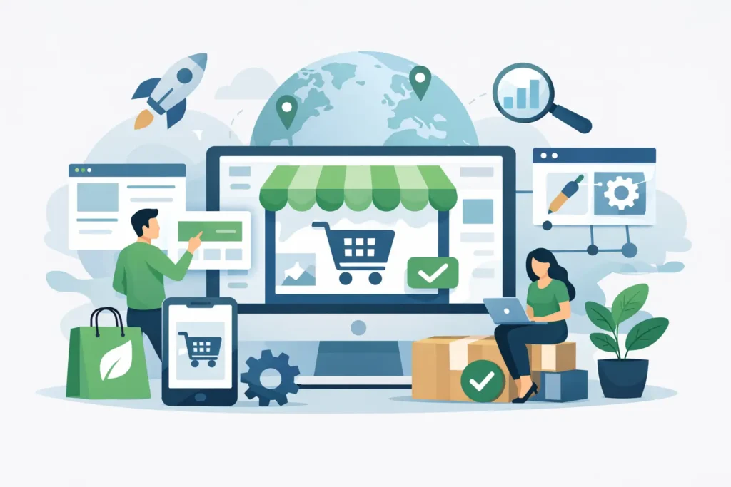 Shopify Webshop erstellen lassen - worauf es ankommt